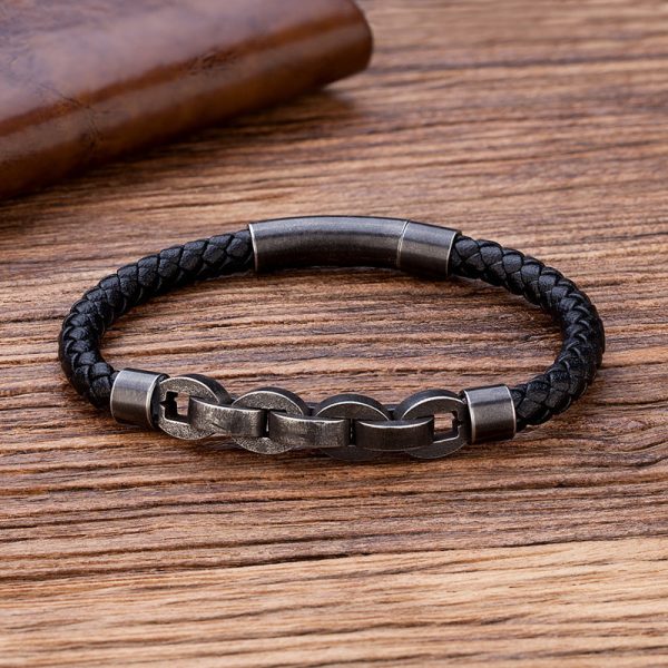 Retro Style Stainless Steel Men's Bracelet