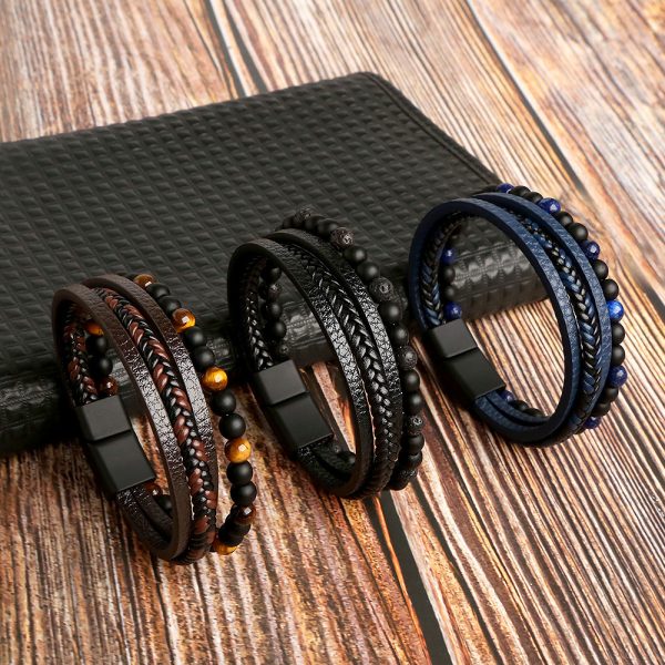 Stainless Steel Hand Woven Men's Bracelet